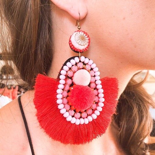 And The Store Salsa Earrings