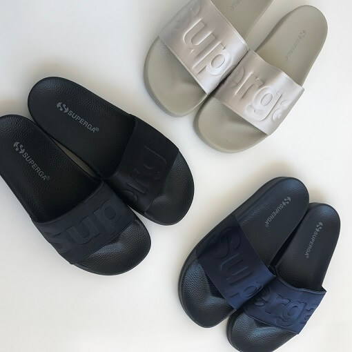 superga slide sandals