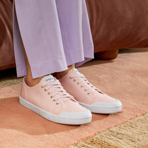 and the store spring court pink sneakers (2)