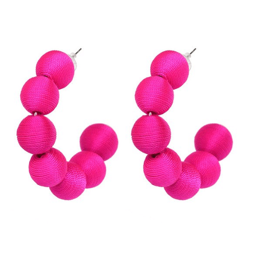 and the store TANGO earrings pink