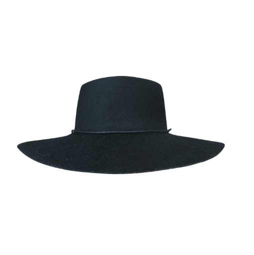 Ace of Something Westminster Felt Hat Black