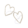 And The Store CARDIAC Gold Earrings