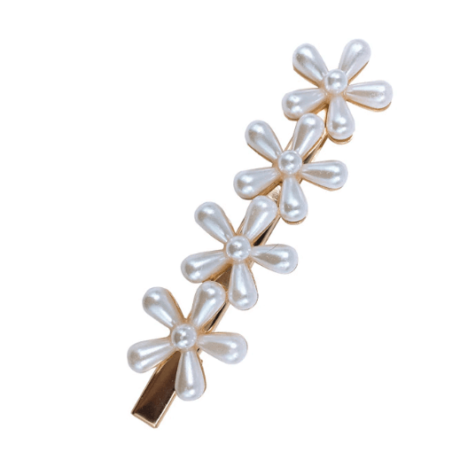 Pearl Flower Clip Large1