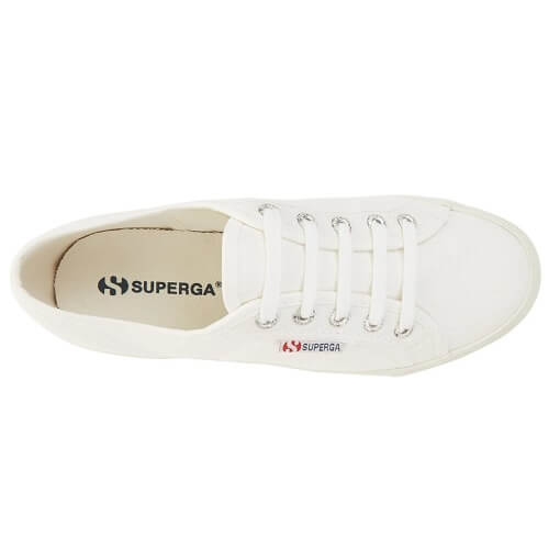 Superga 2730 White Canvas Sneakers