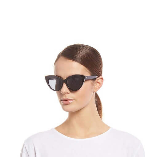 Le Specs BEAUTIFUL STRANGER Sunglasses Black Polarised • And [&] The Store