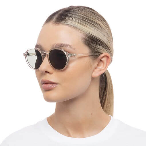 Le Specs Speed of Night Clear Sunglasses