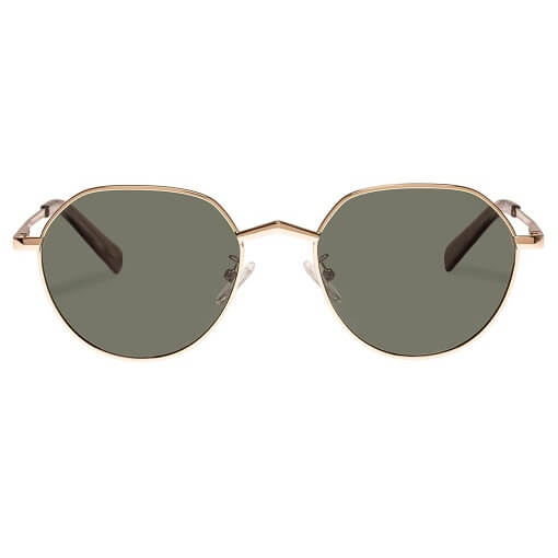 Le Specs NEWFANGLE Sunglasses Gold Polarised • And [&] The Store