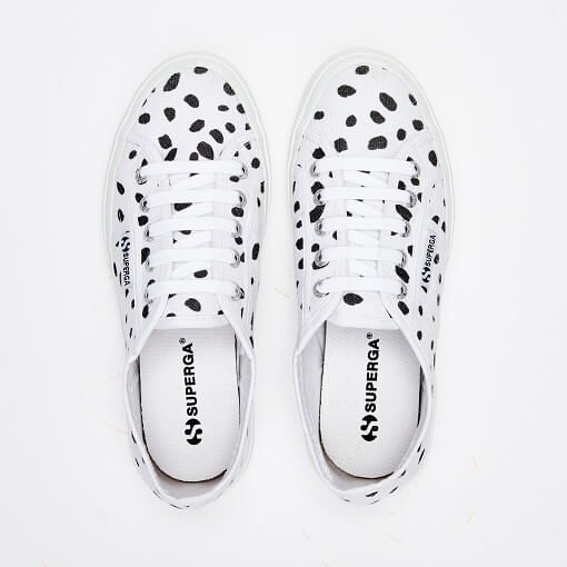 Superga Dalmatian Canvas Sneakers