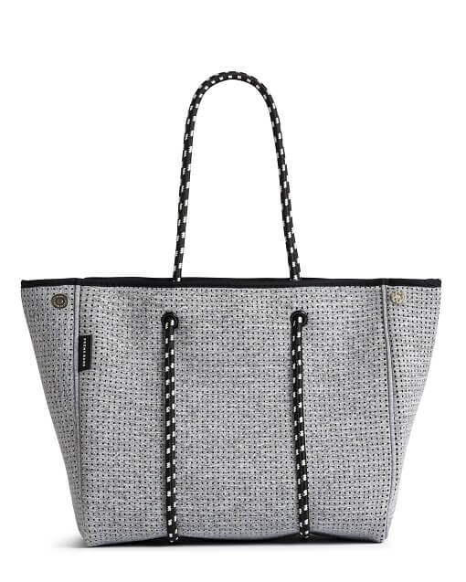 Perforated Neoprene Grey Bag