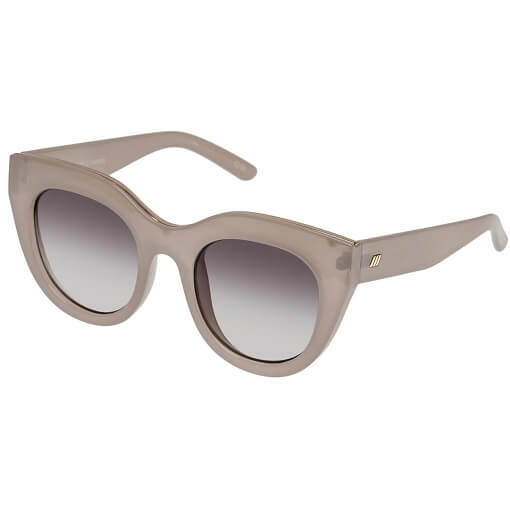 Le Specs Air Heart Oatmeal Sunglasses