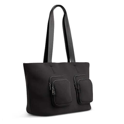 Prene Carolina Large Neoprene Tote Bag Black